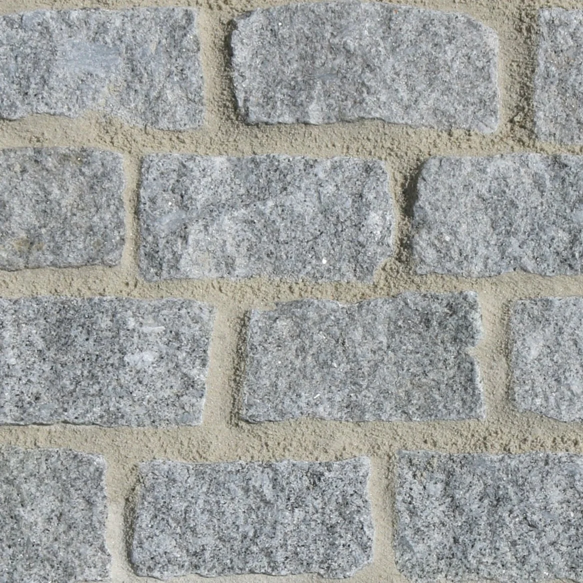 Silver Grey Granite Setts - 200 x 100