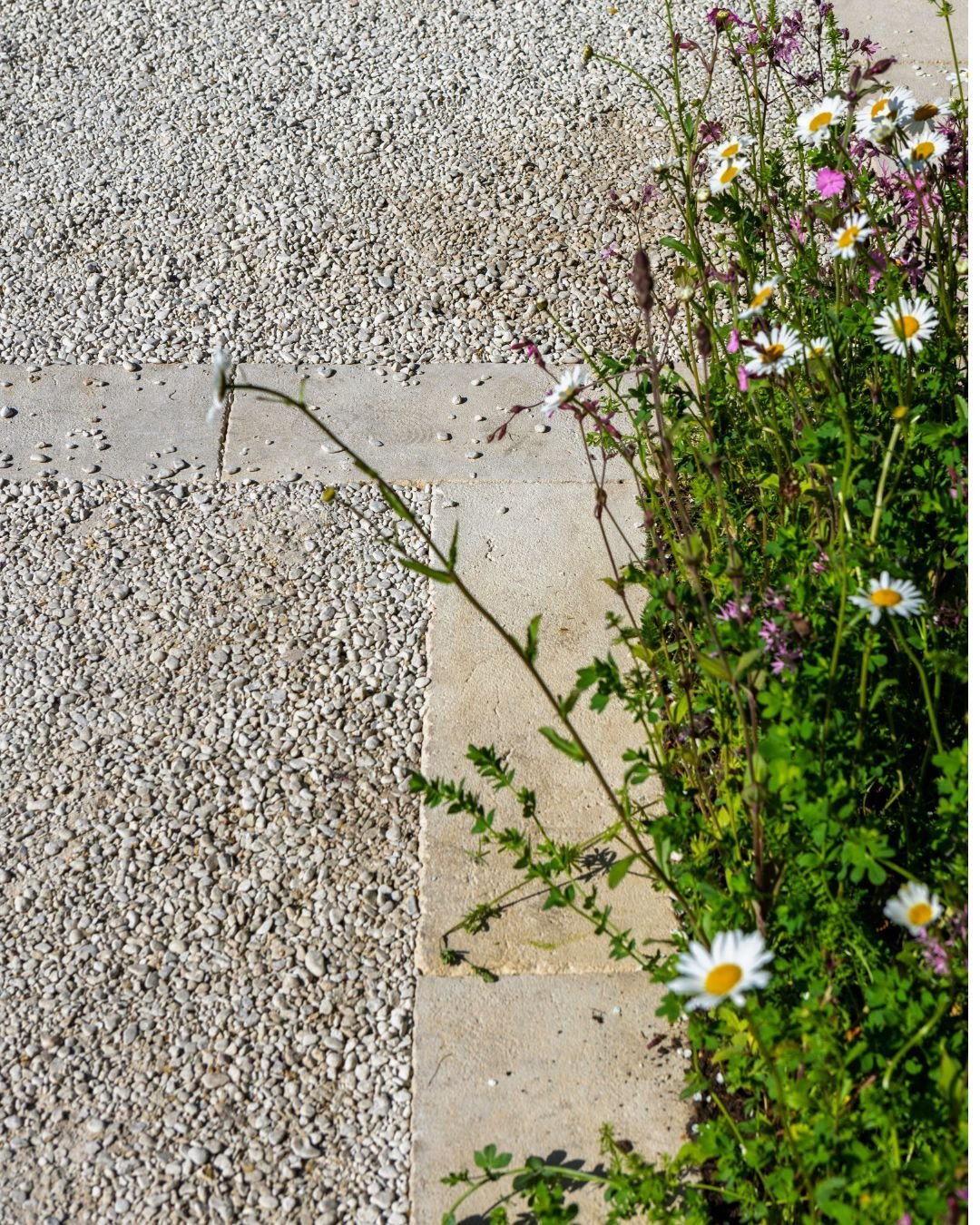 Happy Monday with our Chelsea Flower Show Moodboard 🌿 

This moodboard features Edlington paving and Cotswold Pebbles, with their warm tones offering a perfect contrast to the greenery on display at the @bamford  Trade Stand. 

Credits: 
@elliewalpo