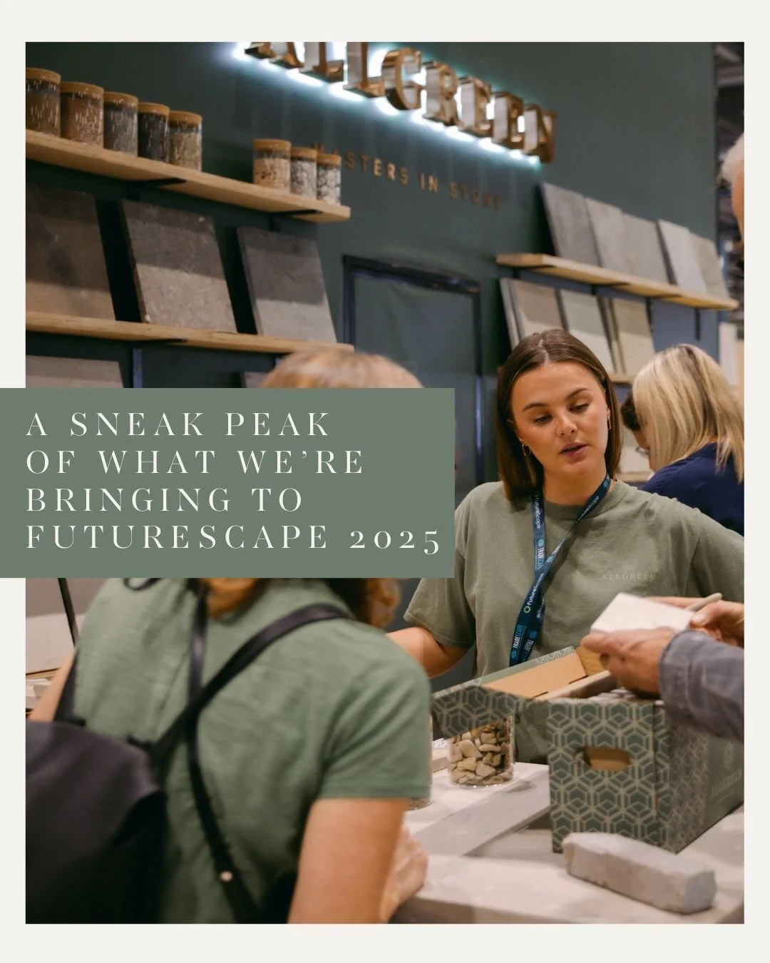 We're 4 days away from Futurescape and we couldn't be more excited! 

This event is such a fantastic opportunity to showcase our newest products and bespoke capabilities. This year we've gone all out, you'll have to come see us at stand F20 ✨ 

Here'