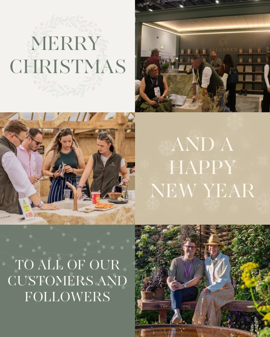 🎄✨ Merry Christmas from all of us at Allgreen ✨🎄

We hope you're all enjoying the festivities and making the most of this well-earned break. 2025 was an unforgettable year for Allgreen, marked by innovative Chelsea Flower Show gardens, inspiring pr