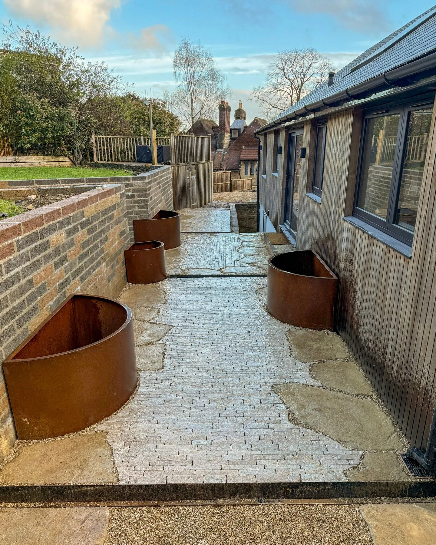 We&rsquo;re always blown away by creativity and innovation, and this Frome garden is no exception!

The way our Zahra Beige Pitchers have been cut, laid and arranged truly elevates the space, transforming them into a striking centrepiece for this bea
