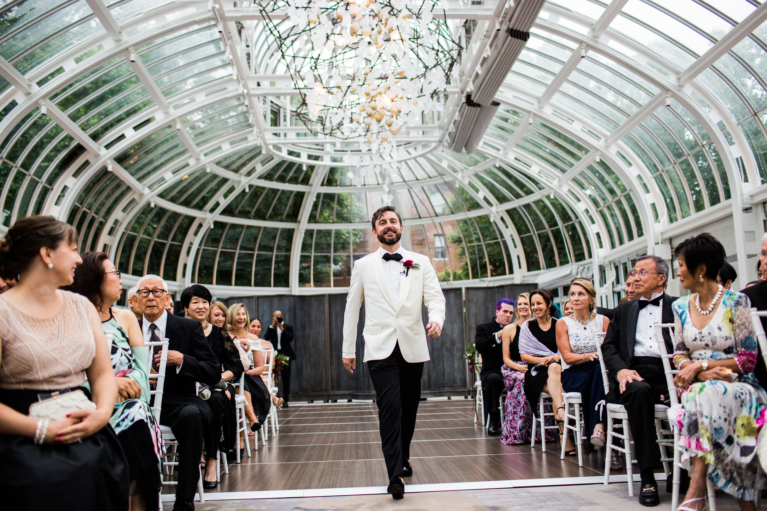 Brooklyn Botanical Gardens Wedding. From Parris With Love Photography. 