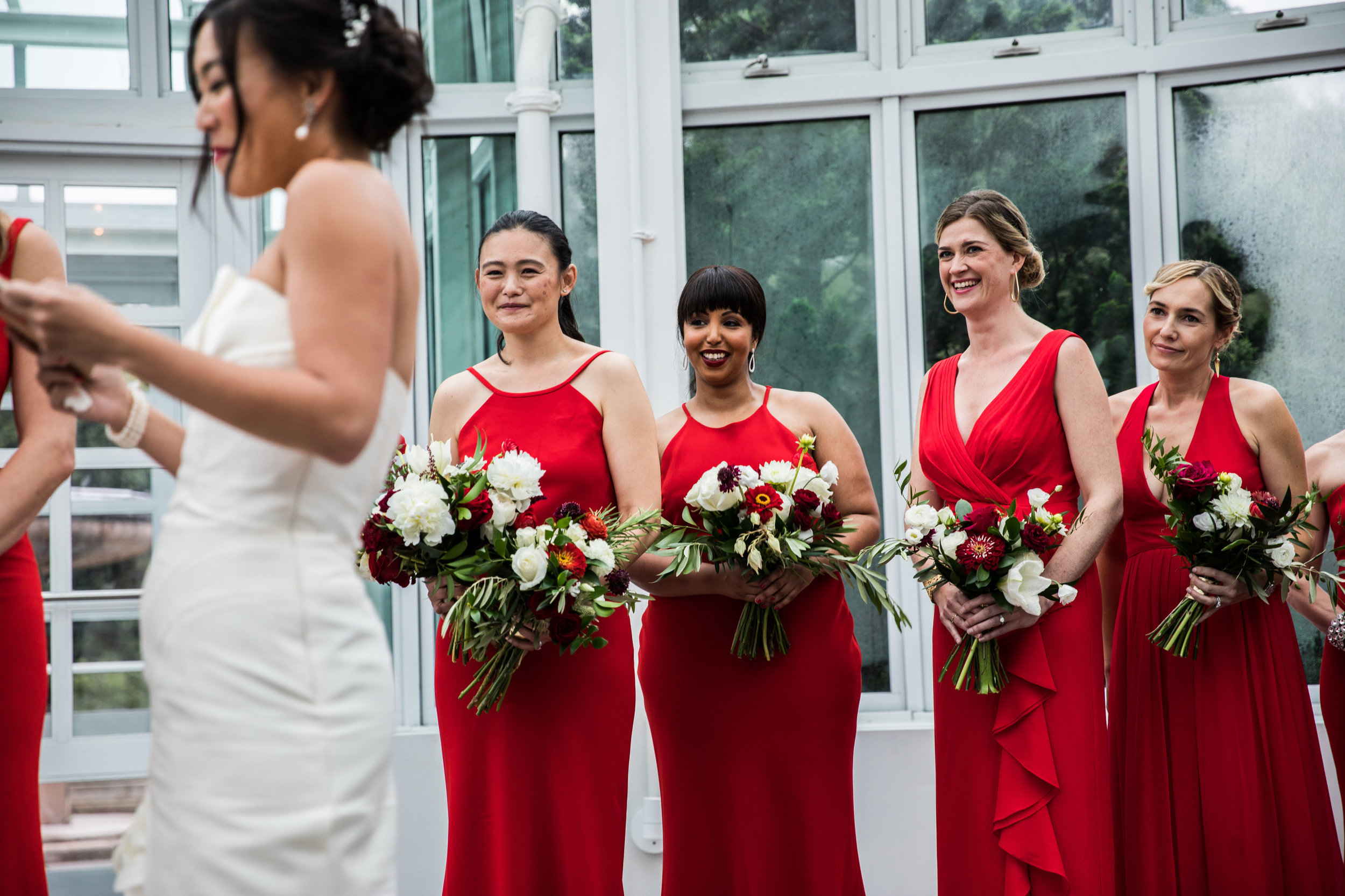 Brooklyn Botanical Gardens Wedding. From Parris With Love Photography. 