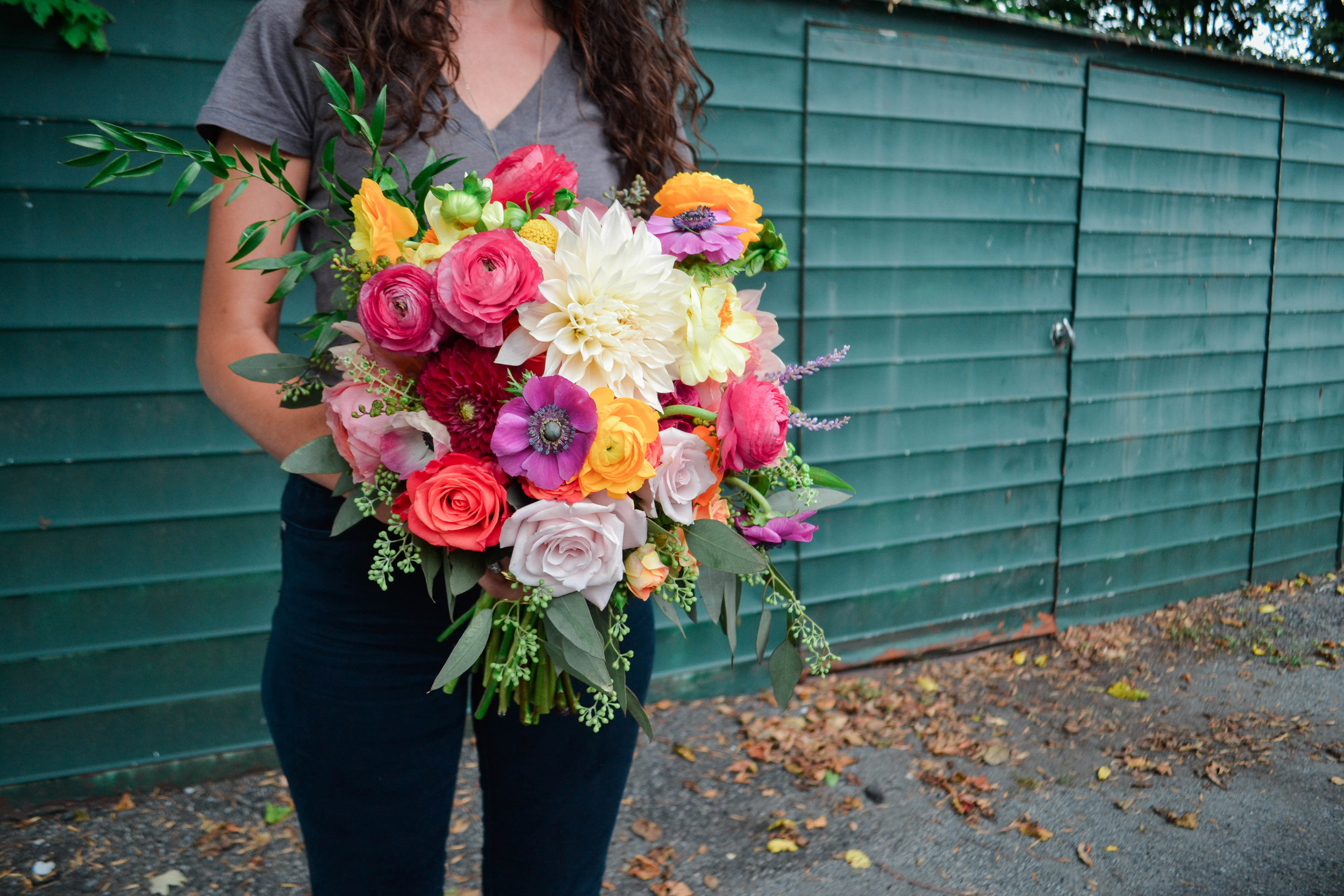 Rosehip Social Wedding Flower bridal bouquet