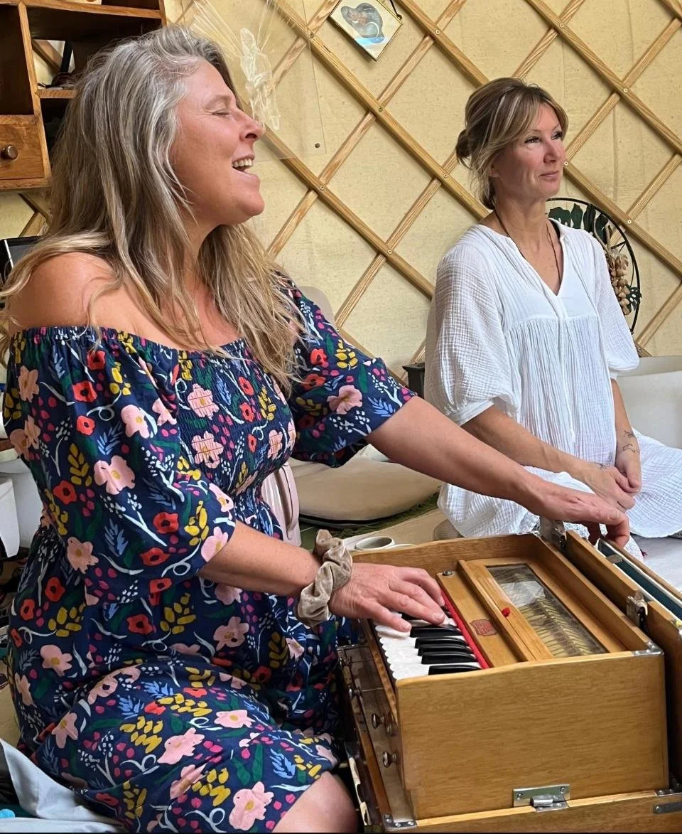 kirtan, cacao ceremony, wild swim and sauna
