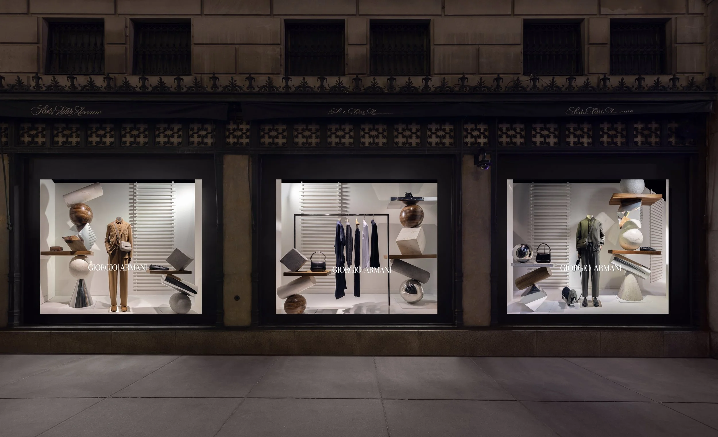 Armani Wardrobe | Saks NY | 2025