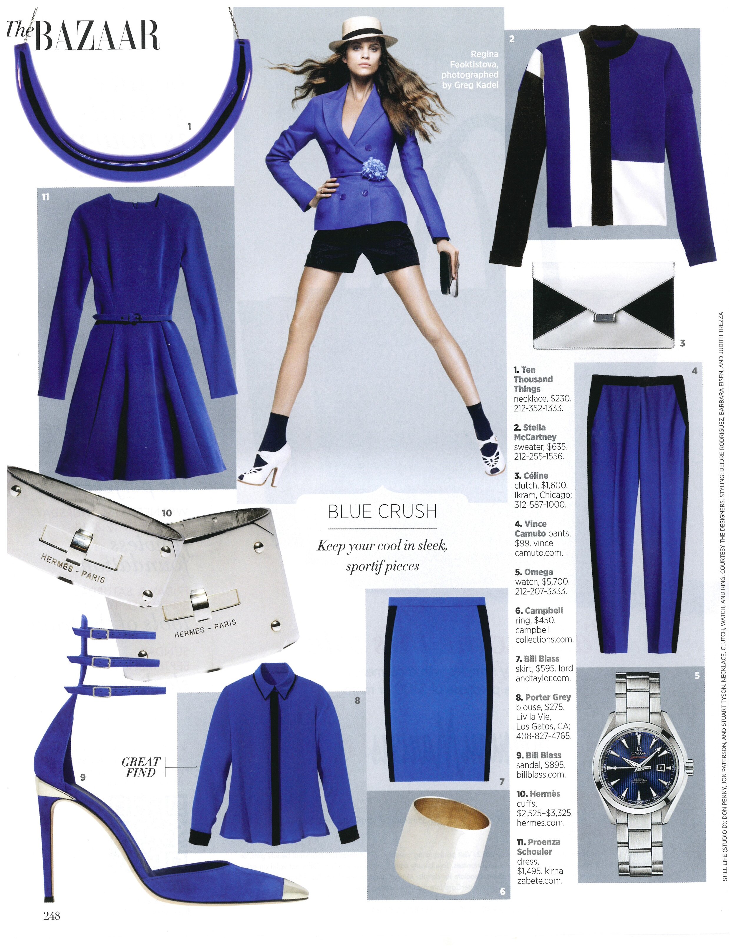 Fall 2012 press, Harpers Bazaar magazine