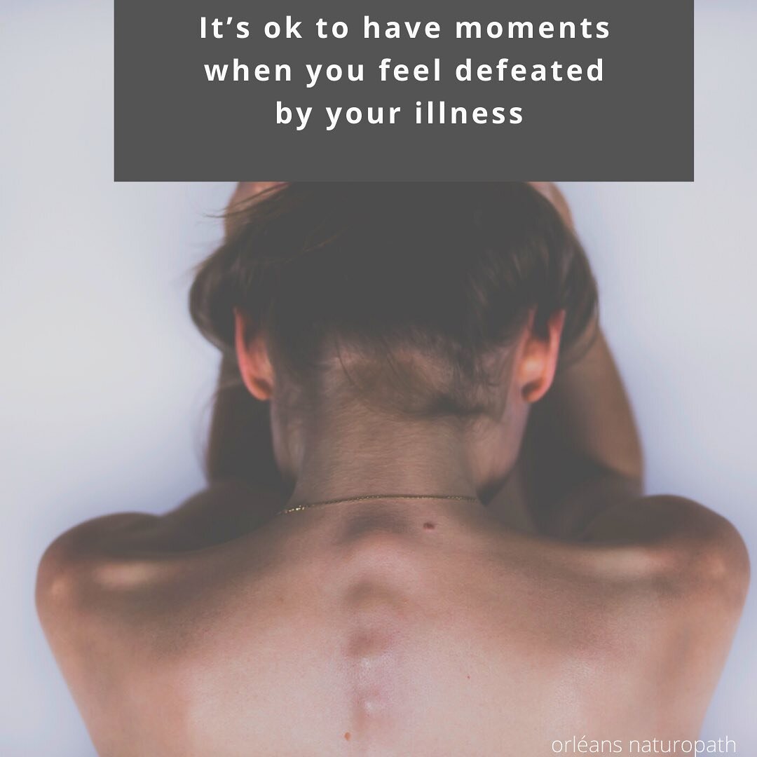 It&rsquo;s ok to feel defeated by your illness. There will always be good days and bad days. 

Remember you are not alone in this. We encourage our patients to find a support system to help carry them through the toughest of times.

This support syst