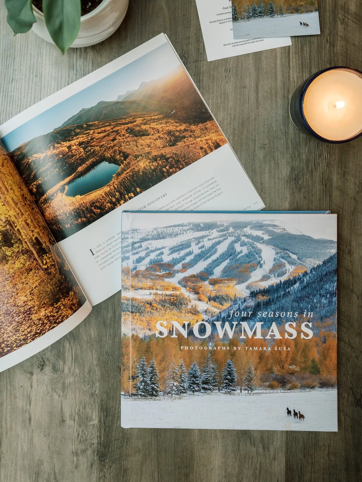 My baby is almost here 💜 Launching next week - join me at Viewline in Snowmass on December 12 for apres, book signing and just overall celebrating winter 😊

3-5pm - hope to see you there! 

#fourseasonsinsnowmassbook #snowmass #fineartbook