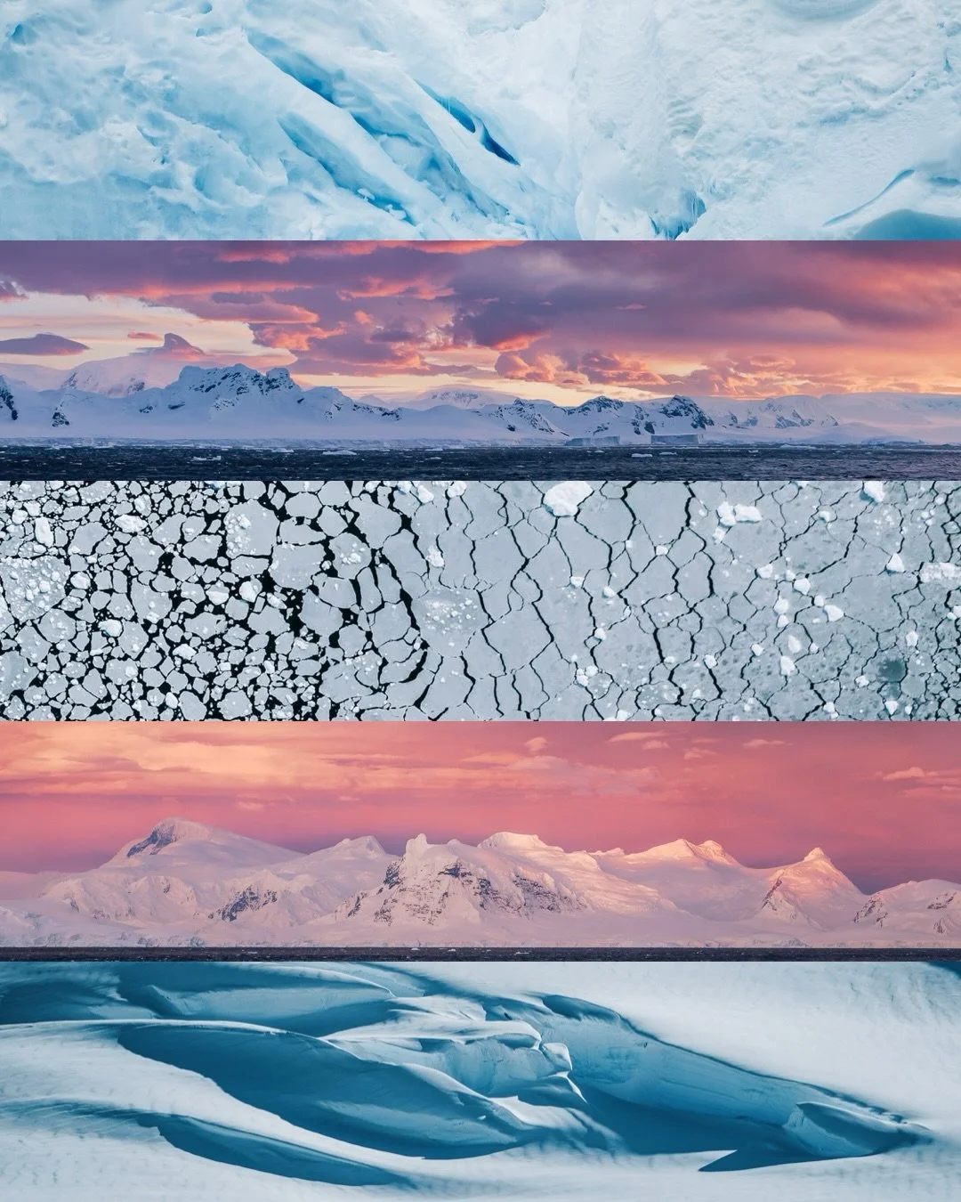 Antarctica mostly comes in white and blue, but an occasional rogue sunset brings a magnificent splash of color 🌅

#iceaxeexpeditions #antarctica #antarcticaphotography