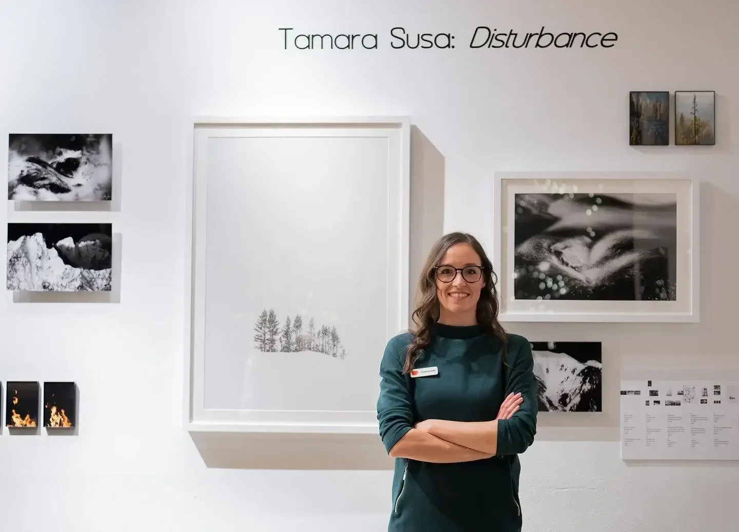 Tamara Susa: Disturbance” photo exhibit with landscape artworks