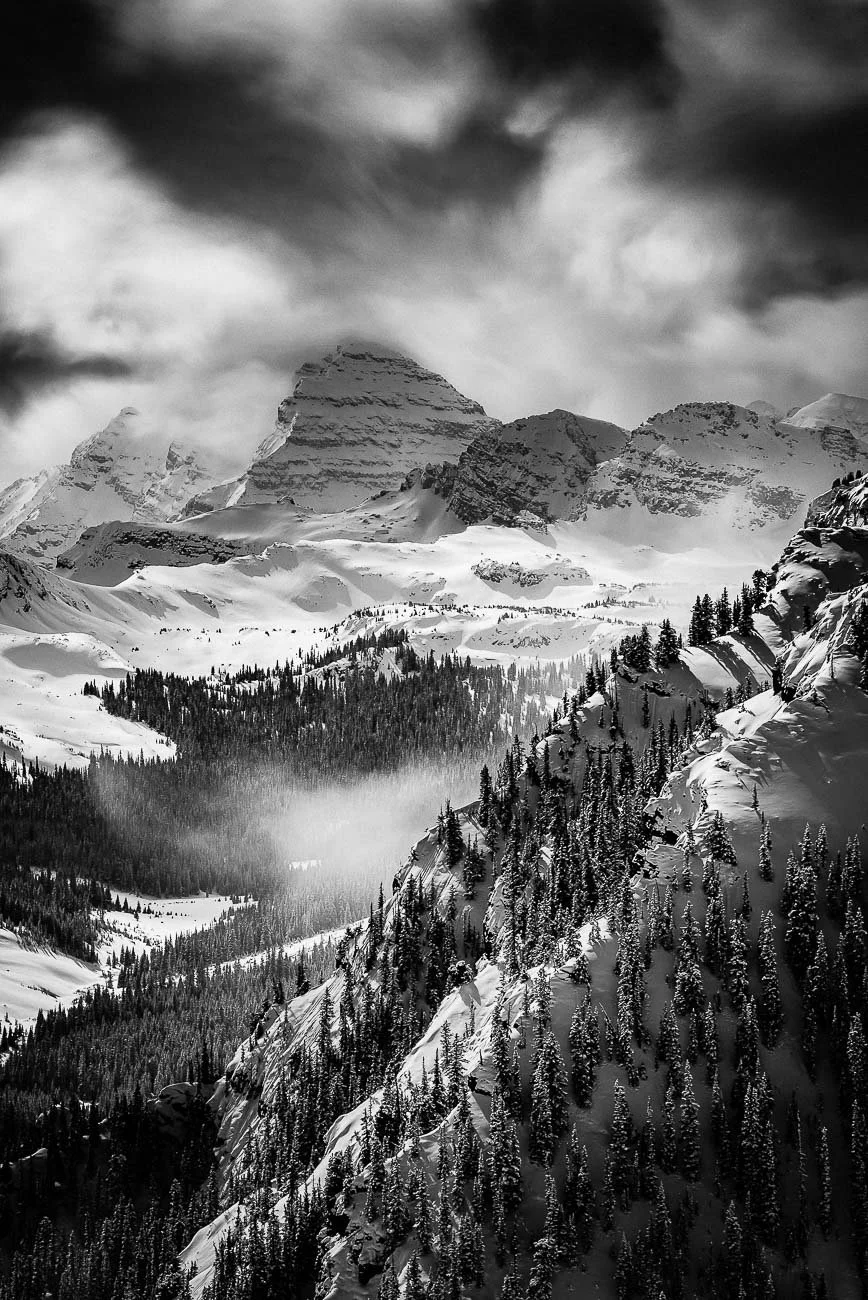 Maroon Bells in Monochrome
Elk Mountains, Colorado
Winter