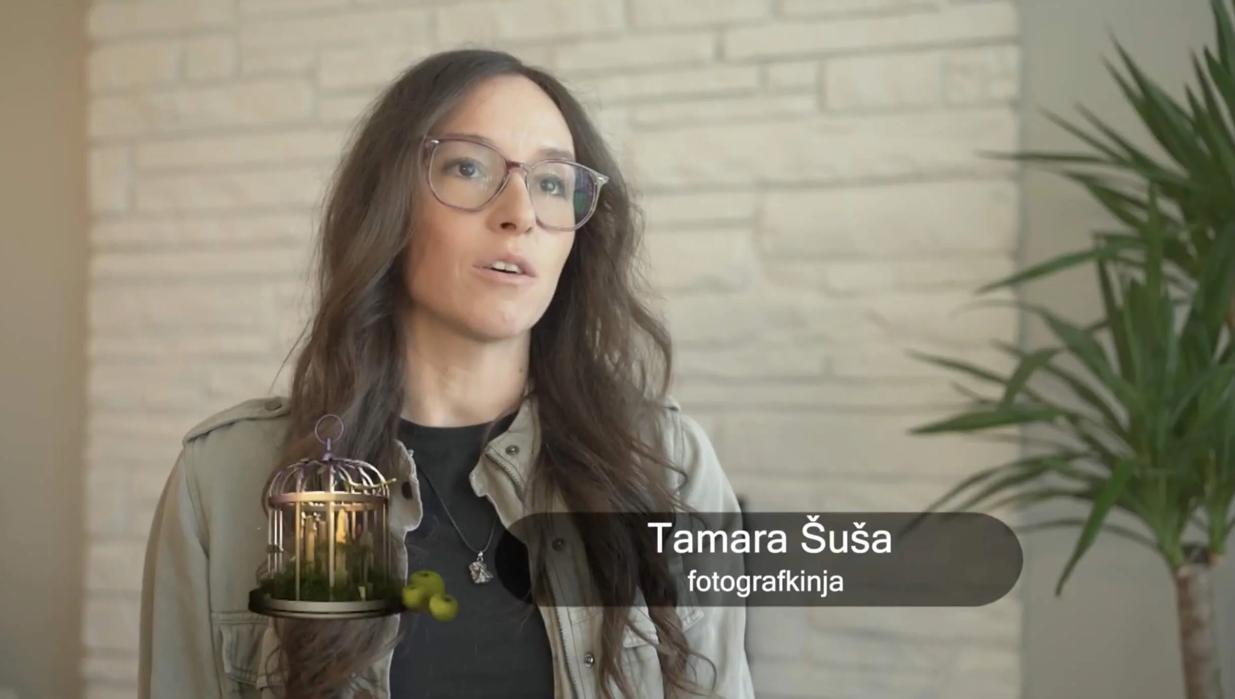 Tamara Susa interviewed for TV show Biljana za Vas