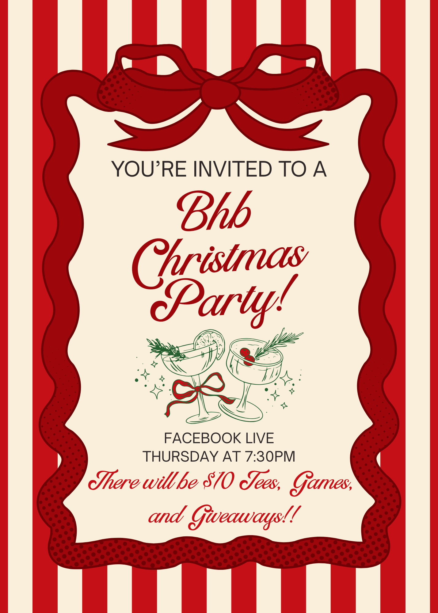 Red and Broken White Coquette Christmas Party Invitation.png