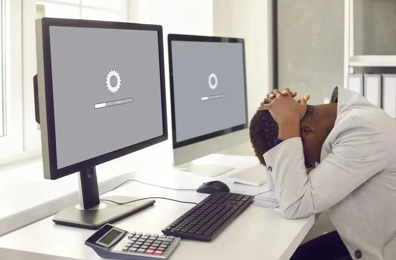 A man problemed by SEO.
