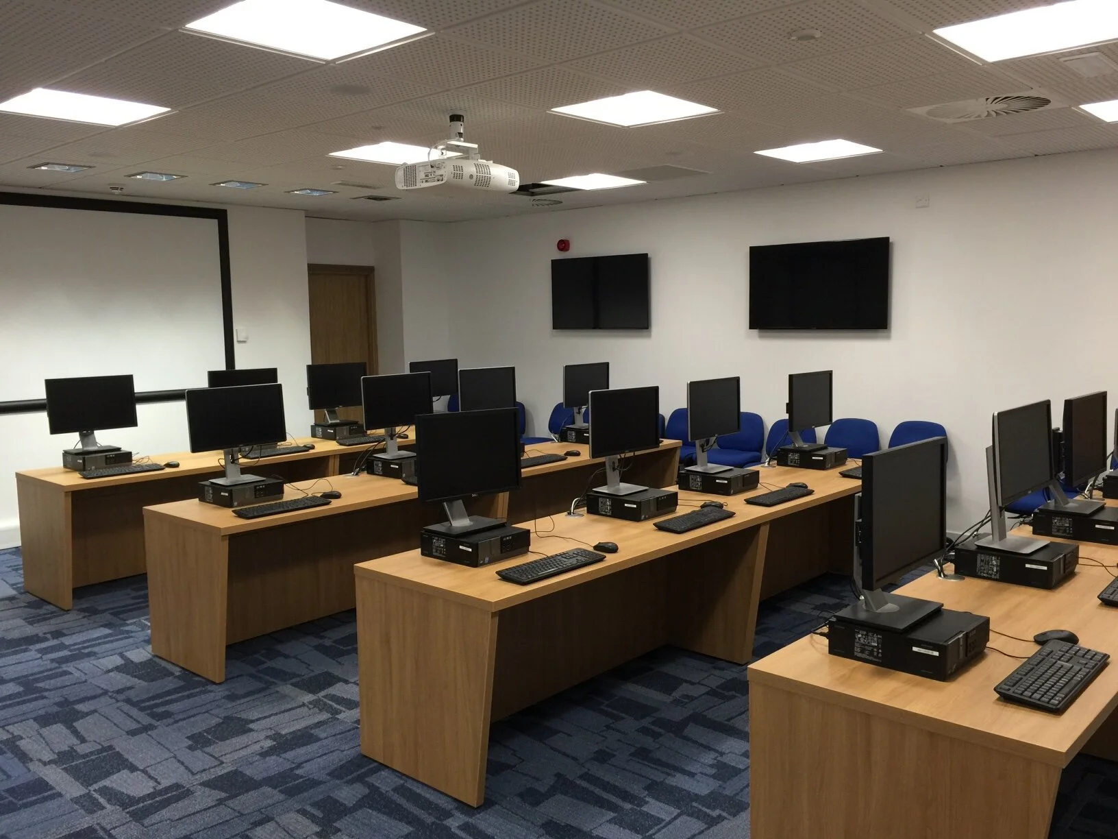 Computer laboratory and classroom