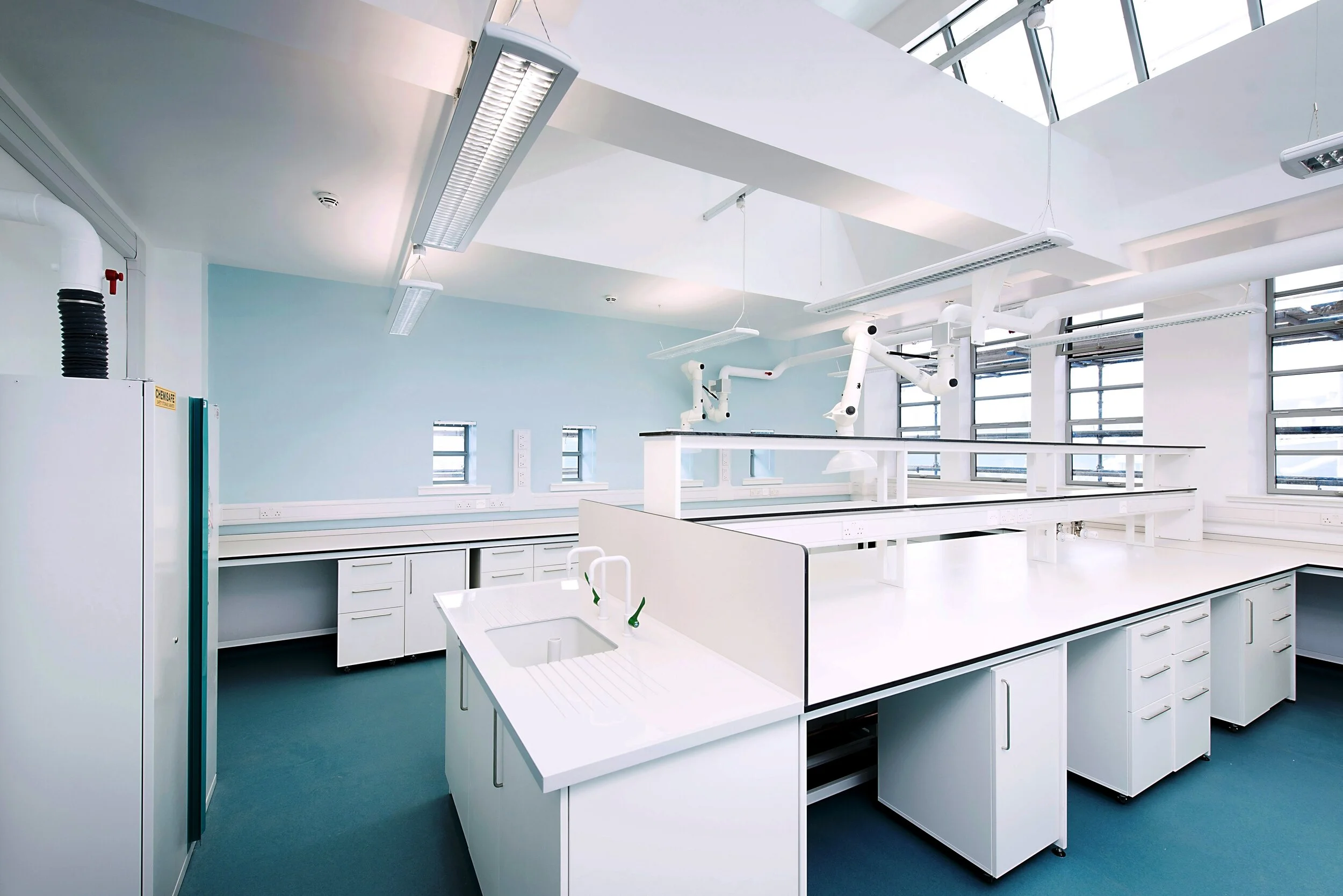 Laboratory Sink, Shelving and Storage Solutions