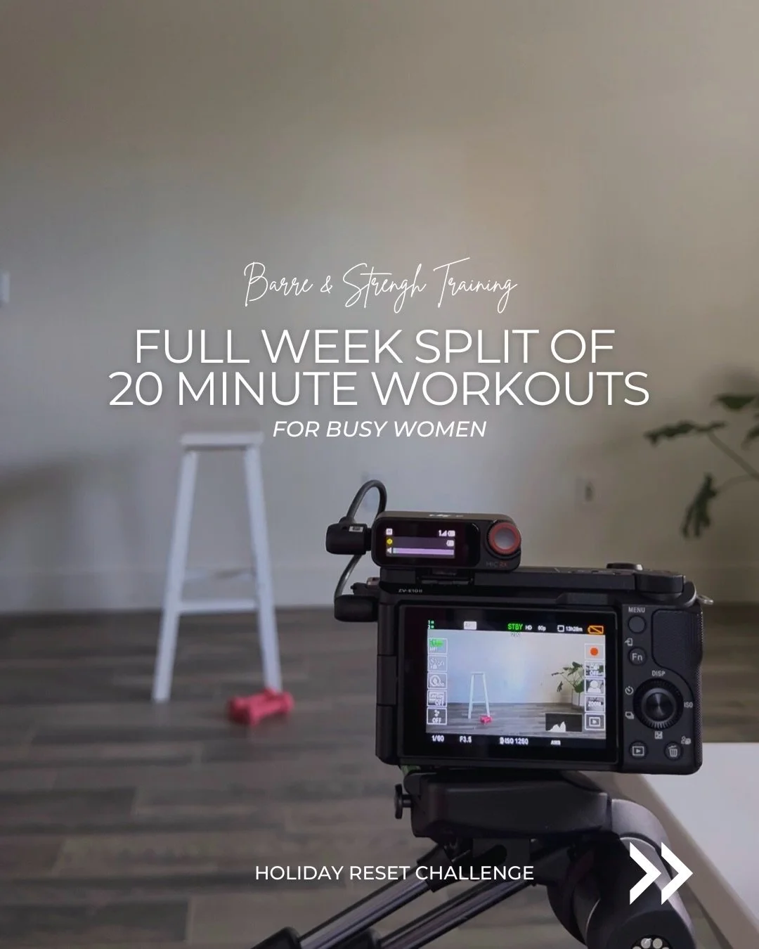If you keep telling yourself you &ldquo;don&rsquo;t have time&rdquo; to work out&hellip; this is your sign. You don&rsquo;t need a gym. You don&rsquo;t need an hour a day. And you definitely don&rsquo;t need complicated routines to see results.
 What