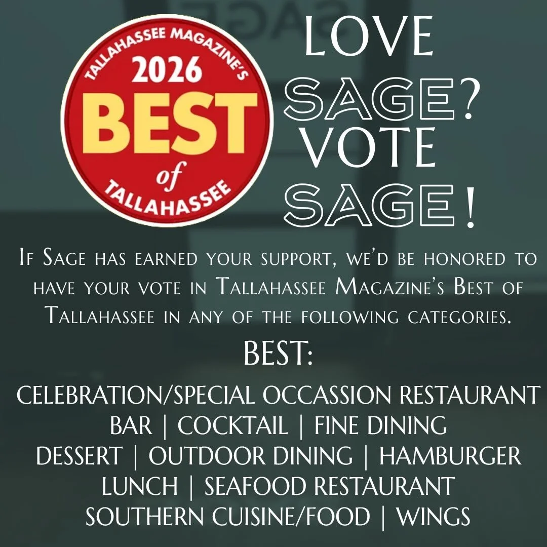 Tallahassee, we need a small favor.

Voting for Tallahassee Magazine&rsquo;s Best of Tallahassee is open through May 31, and if you&rsquo;ve enjoyed a lunch date on the patio, celebrated a special occasion with us, grabbed a burger on a Monday, share
