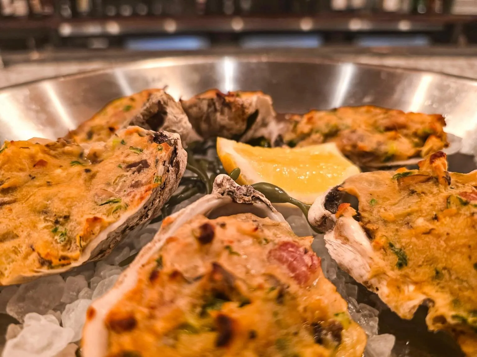 Happy Friday from Sage! 🌿

Weekend specials are officially on the table:

🦪 Oyster Bienville &mdash; oven baked shrimp stuffed oysters, rich, savory, and made for starting your night the right way.

🍝 Housemade Pappardelle &mdash; braised beef rag