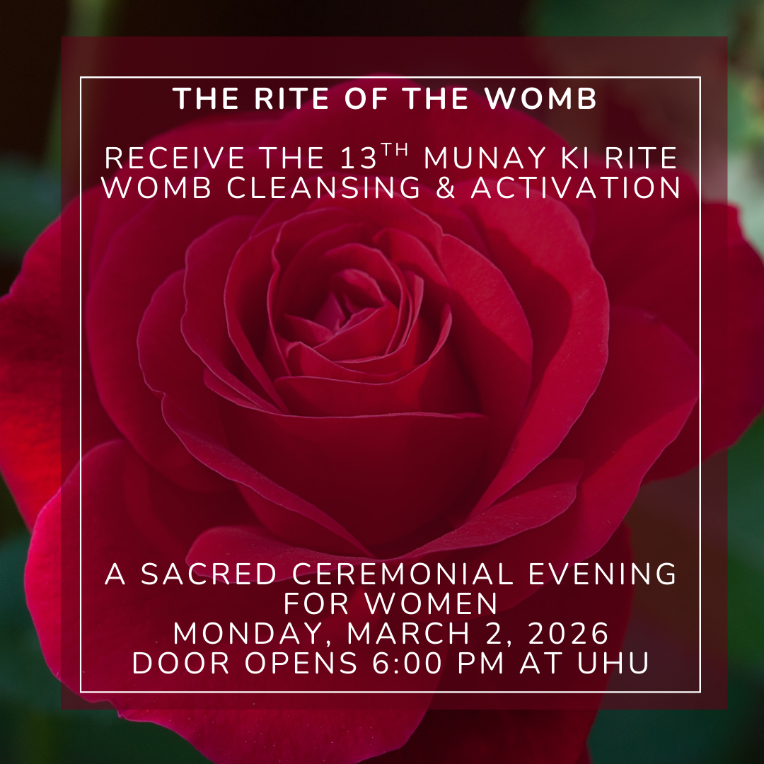 Womb Cleansing & Activation - a ceremonial Evening