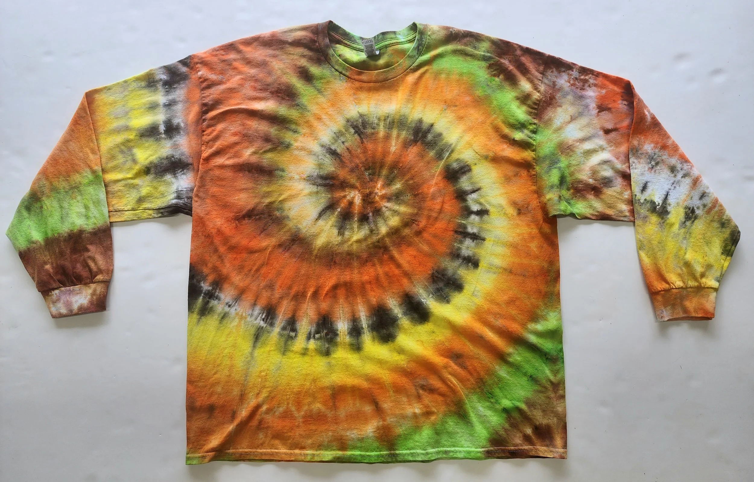 3XL Leaves Fall Spiral