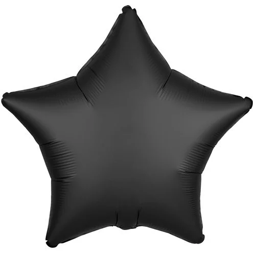 Black Onyx Satin 18" Star