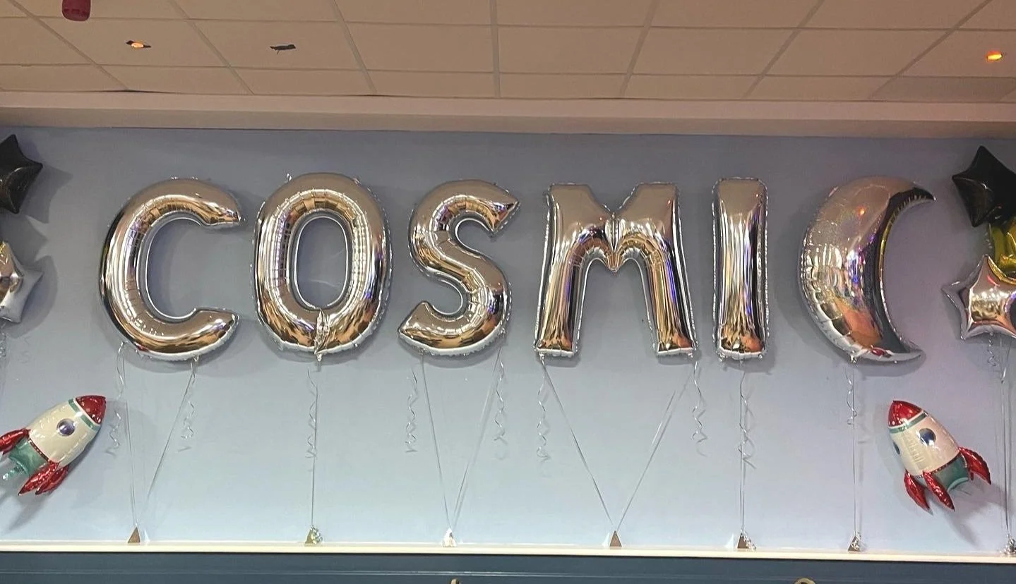 Large Silver Letters