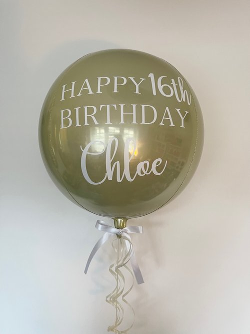 Harry Potter themed personalised bubble balloon