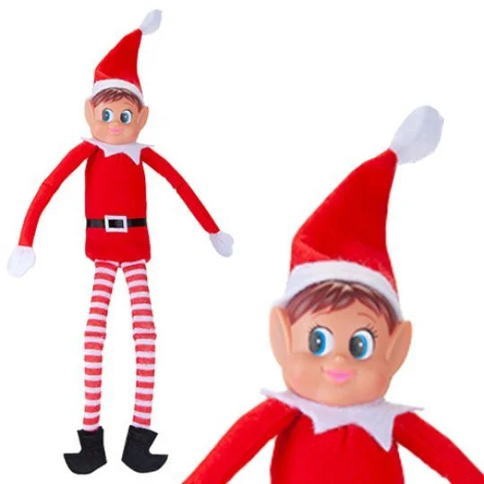 Long Leg Red Girl Holly Elf