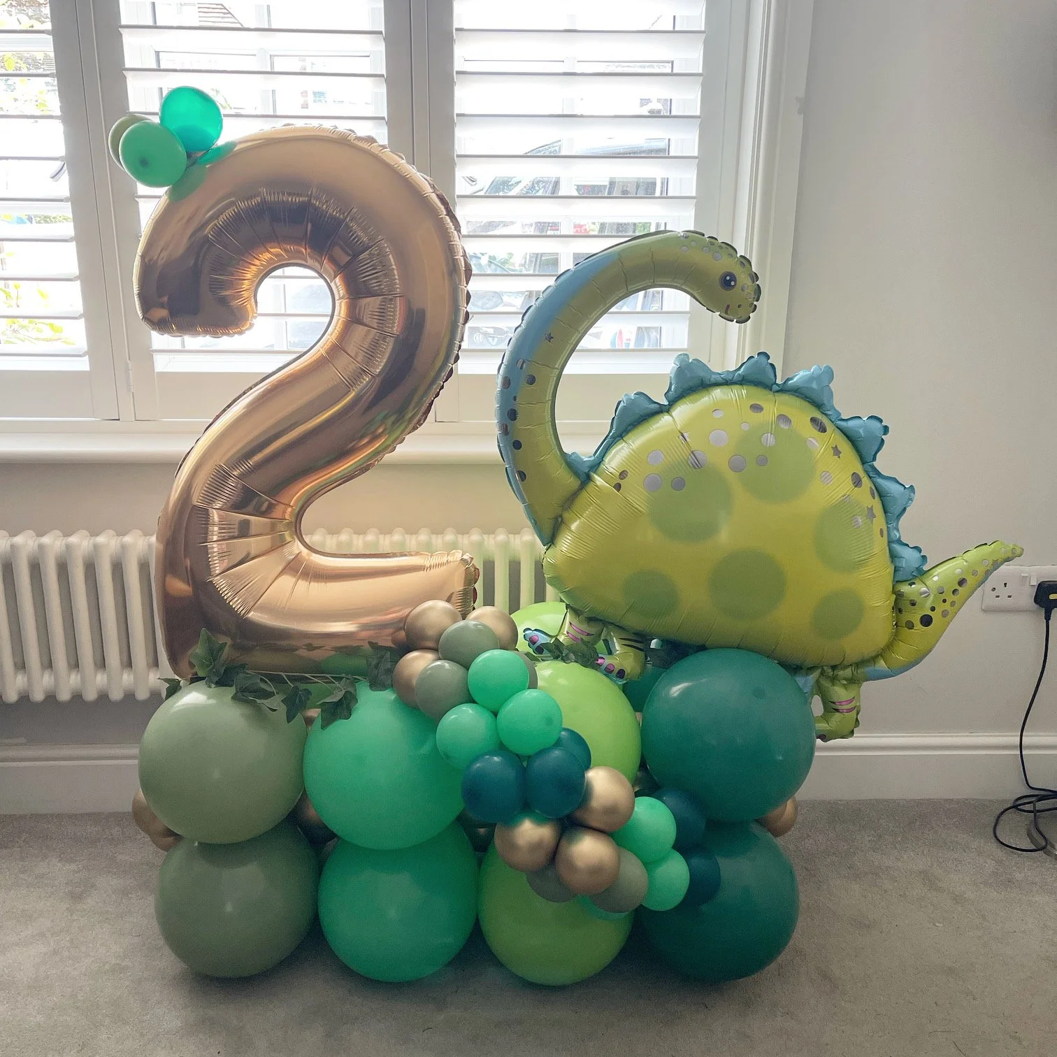 Dinosaur Balloon Stack