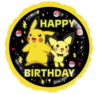 Pokemon Helium Inflated Balloon