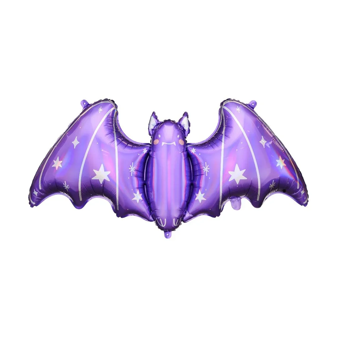 Purple Bat SuperShape 38" Helium Inflated Balloon