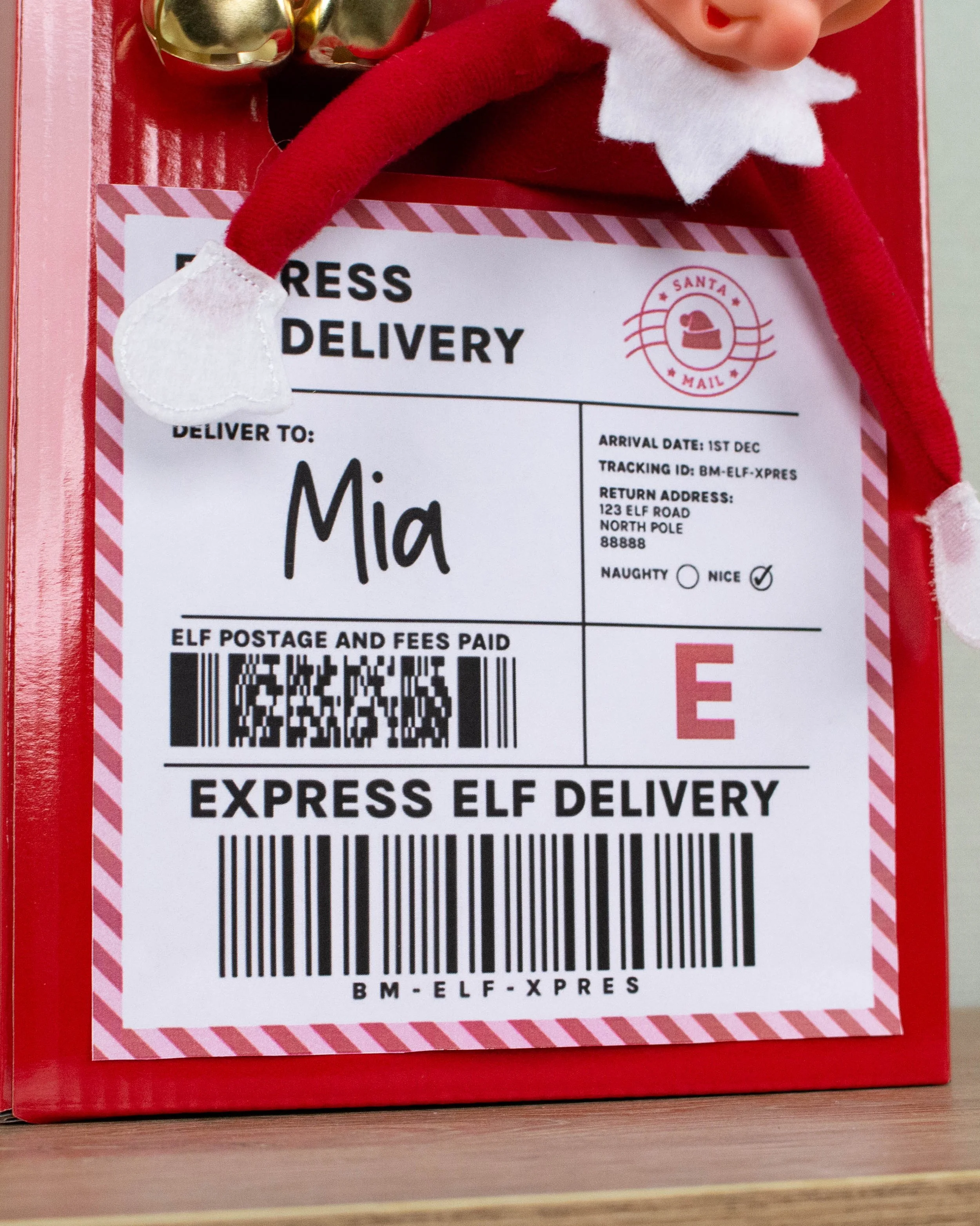 Pink Elf Arrival Post Box 4.JPG