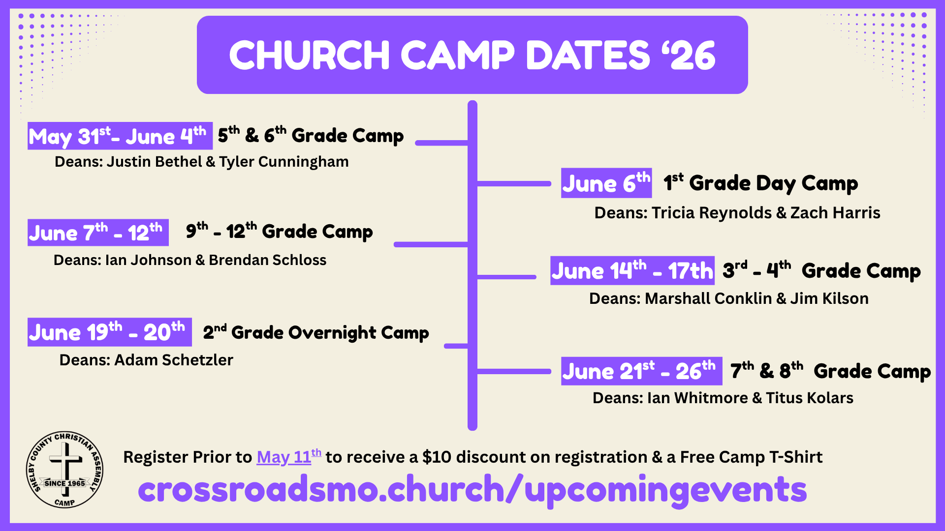 SCCA Church Camp