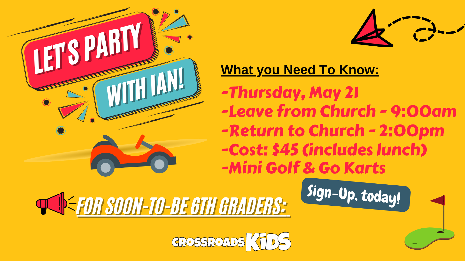 5th Grade Party With Ian
