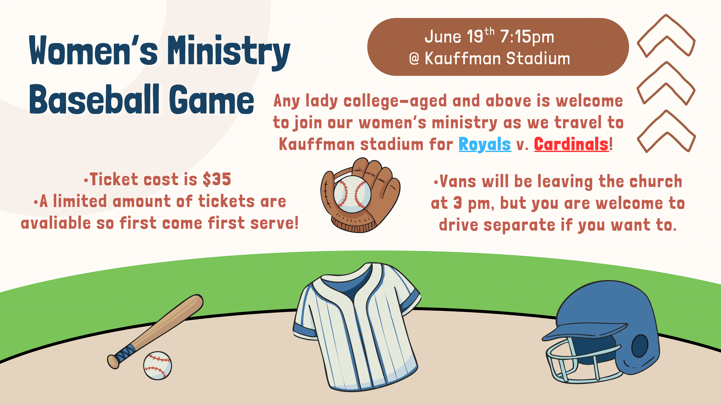Women's Minsitry Baseball Game