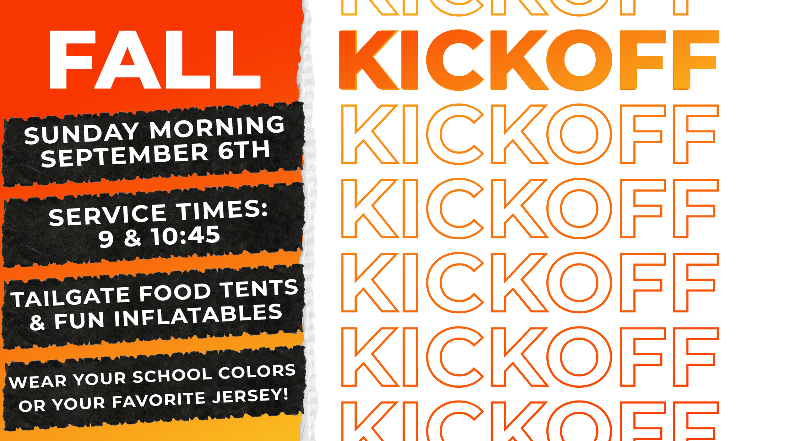 Fall Kickoff