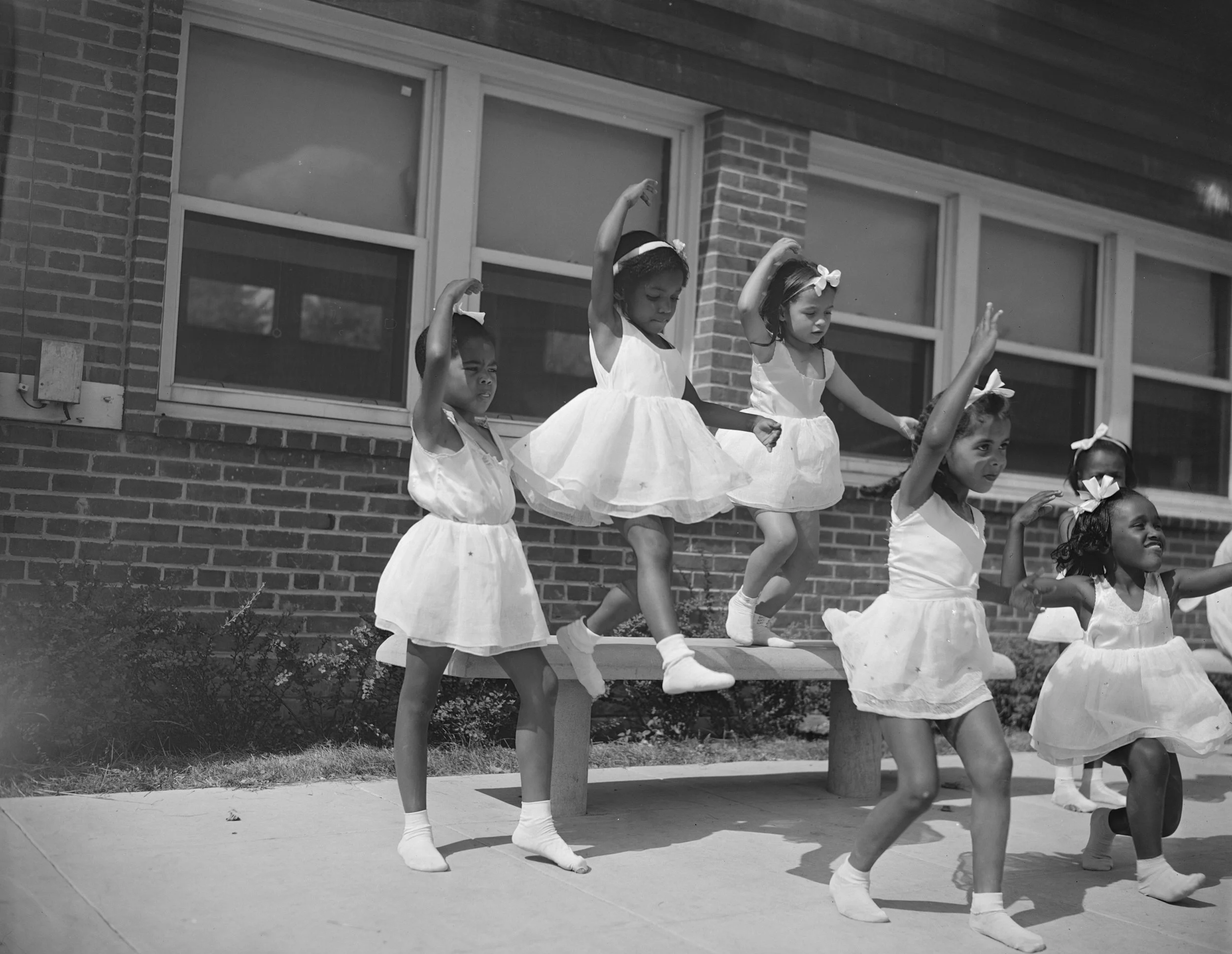 Group Of Young Dancers At The Frederick Douglass Housing Project By Gordon Parks, 1942.jpg