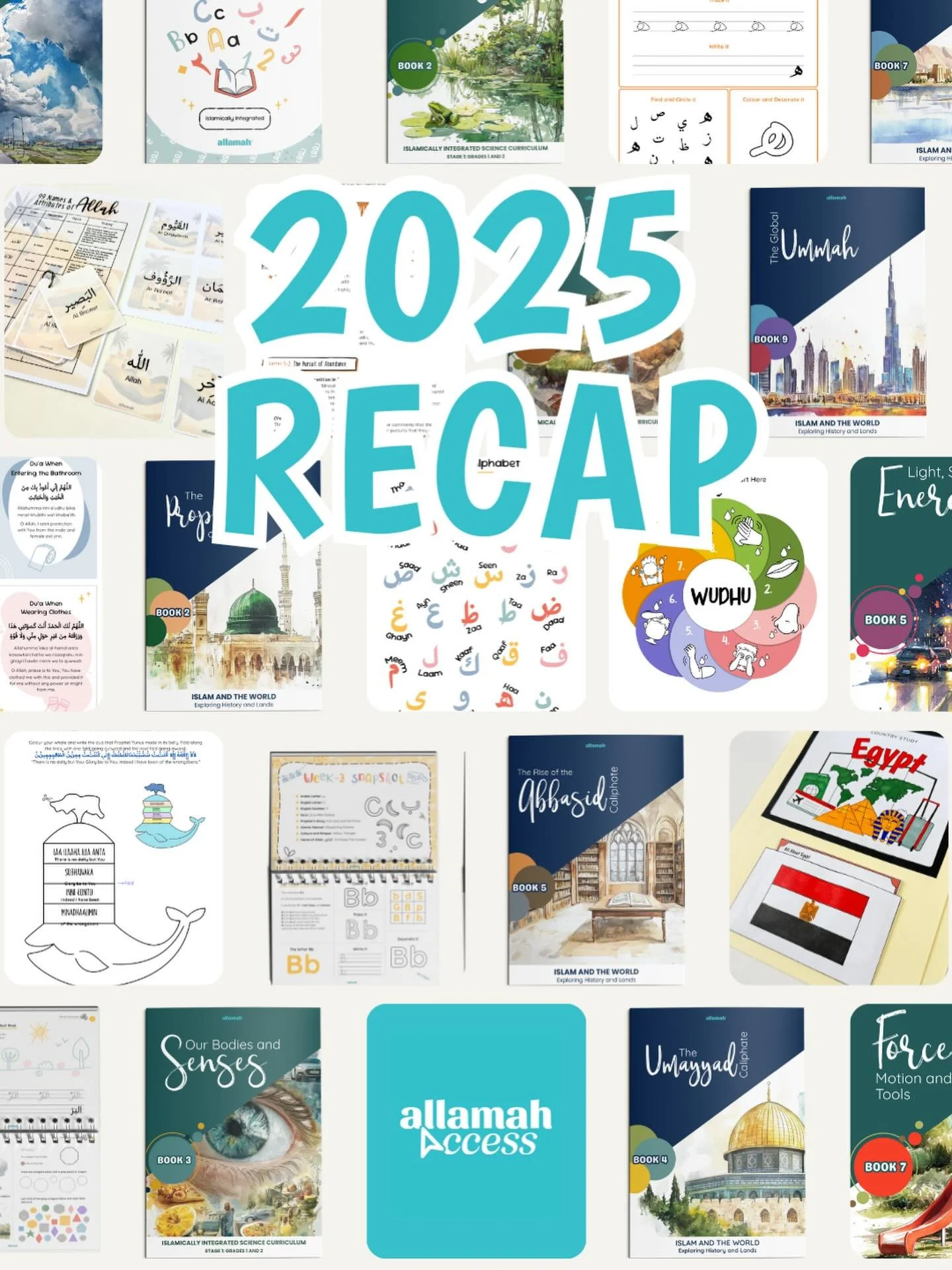 Alhamdulillah, 2025 has been a big year for Allamah 🤍

While the first half of the year was quiet on our pages, a lot was happening behind the scenes.
By the second half of the year, that hard work allowed us to release some incredible resources. 

