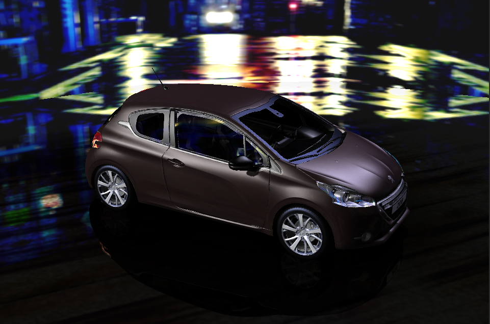 Early mocks of the 3D model