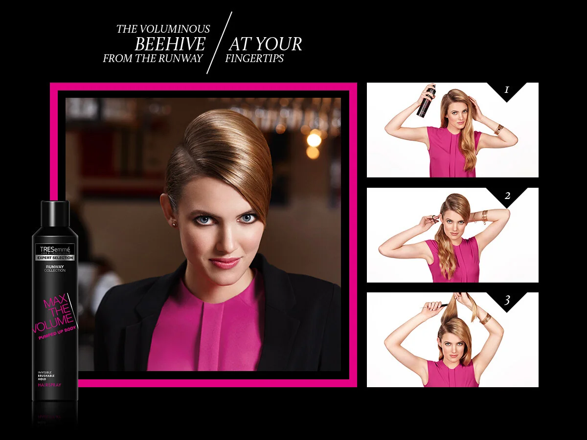 How-to content we created for the 'From the Runway' Campaign. 