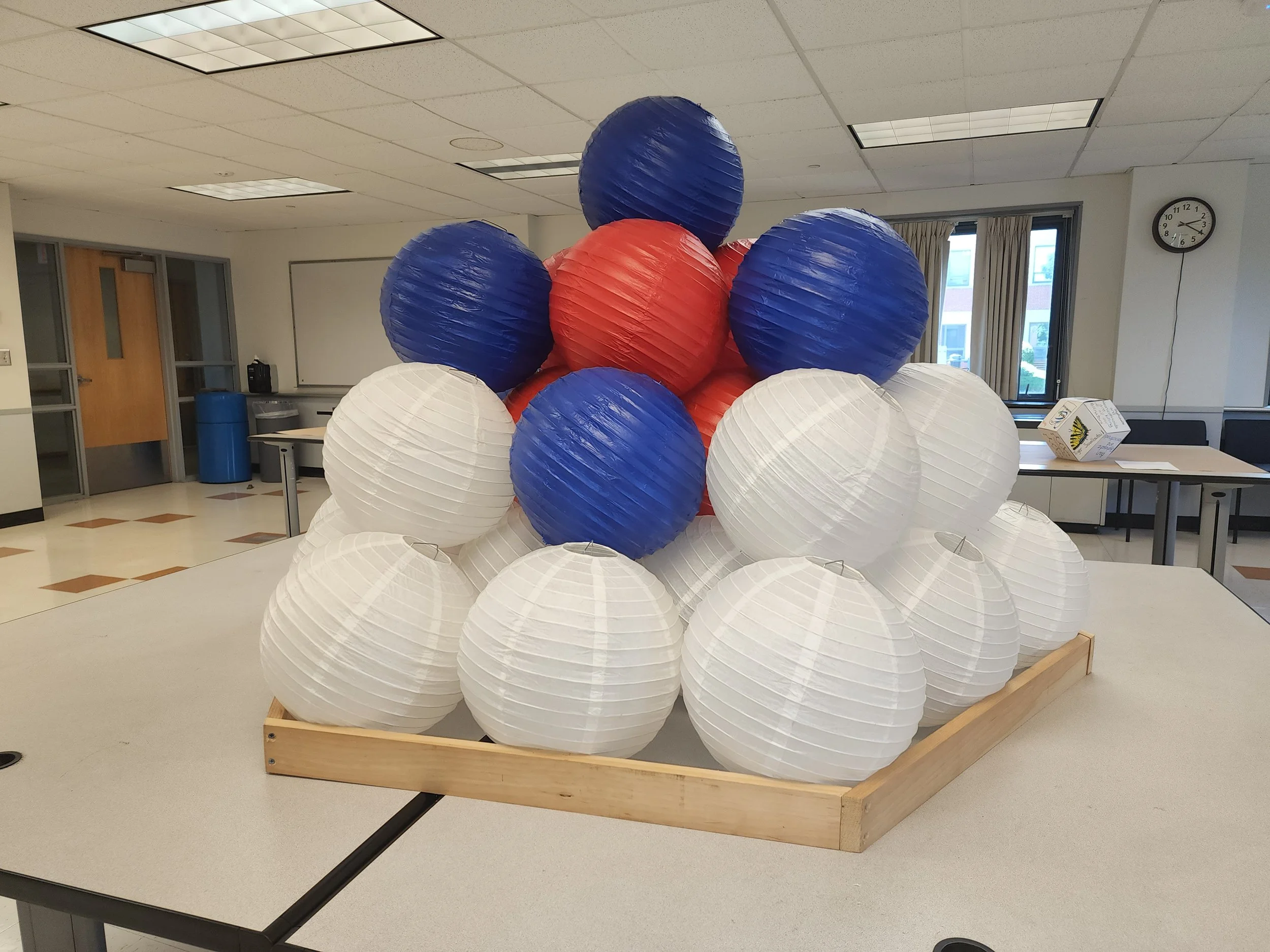 A visual proof that the laminated lattice in 3d is equivalent to the face-centered cubic lattice.