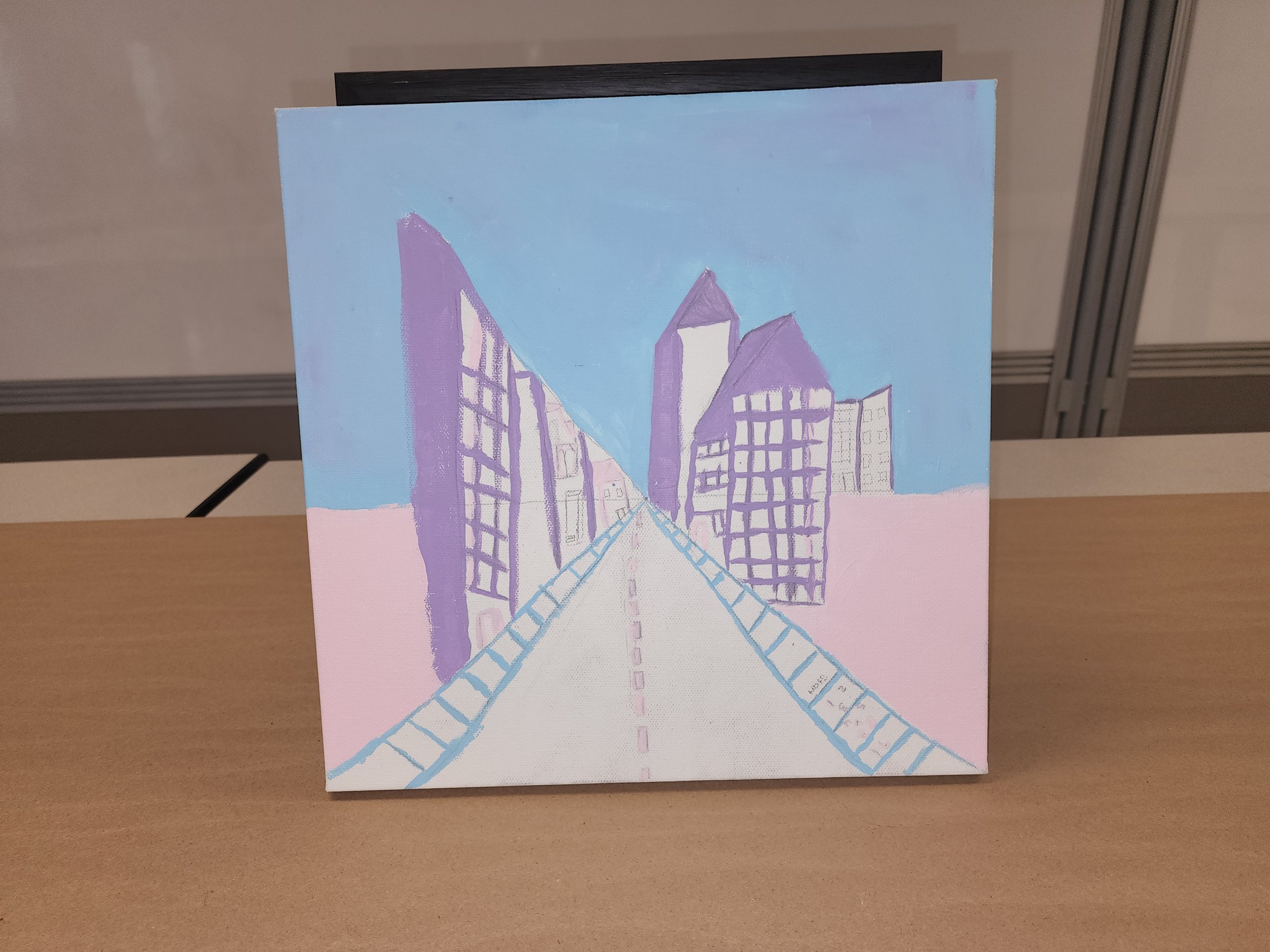 Projective geometry - the points are parallel classes of lines.