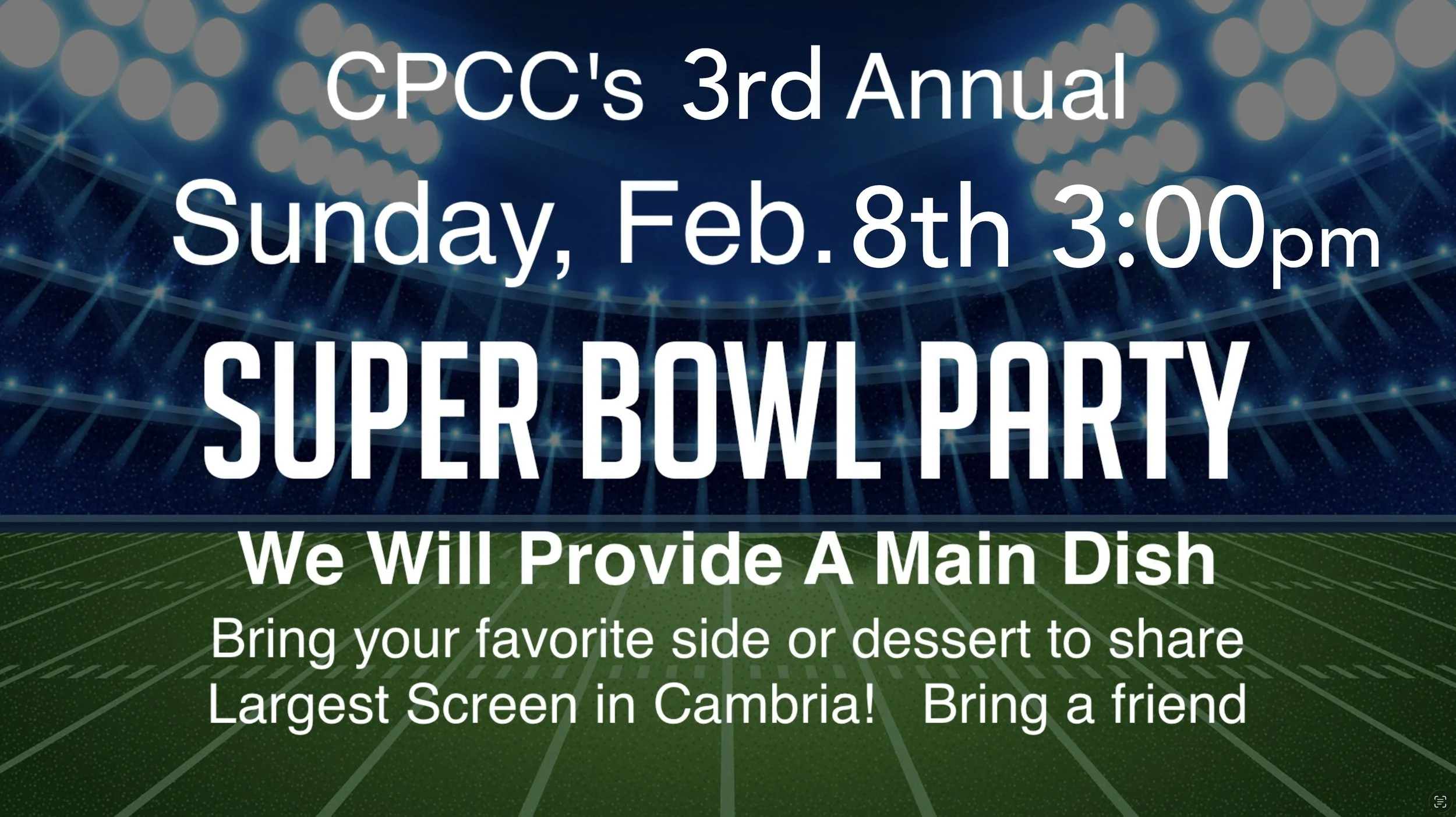 Super Bowl Party!