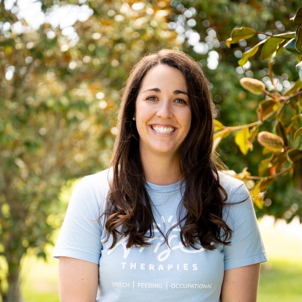 We have some new SLP's on our team! Please join us in giving them each a warm welcome! 🤗🌟
-
Shelby Sanders, MS, CCC-SLP: special interests consist of articulation/speech sound production, early and school-aged language, apraxia, and dyslexia. 
-
Em