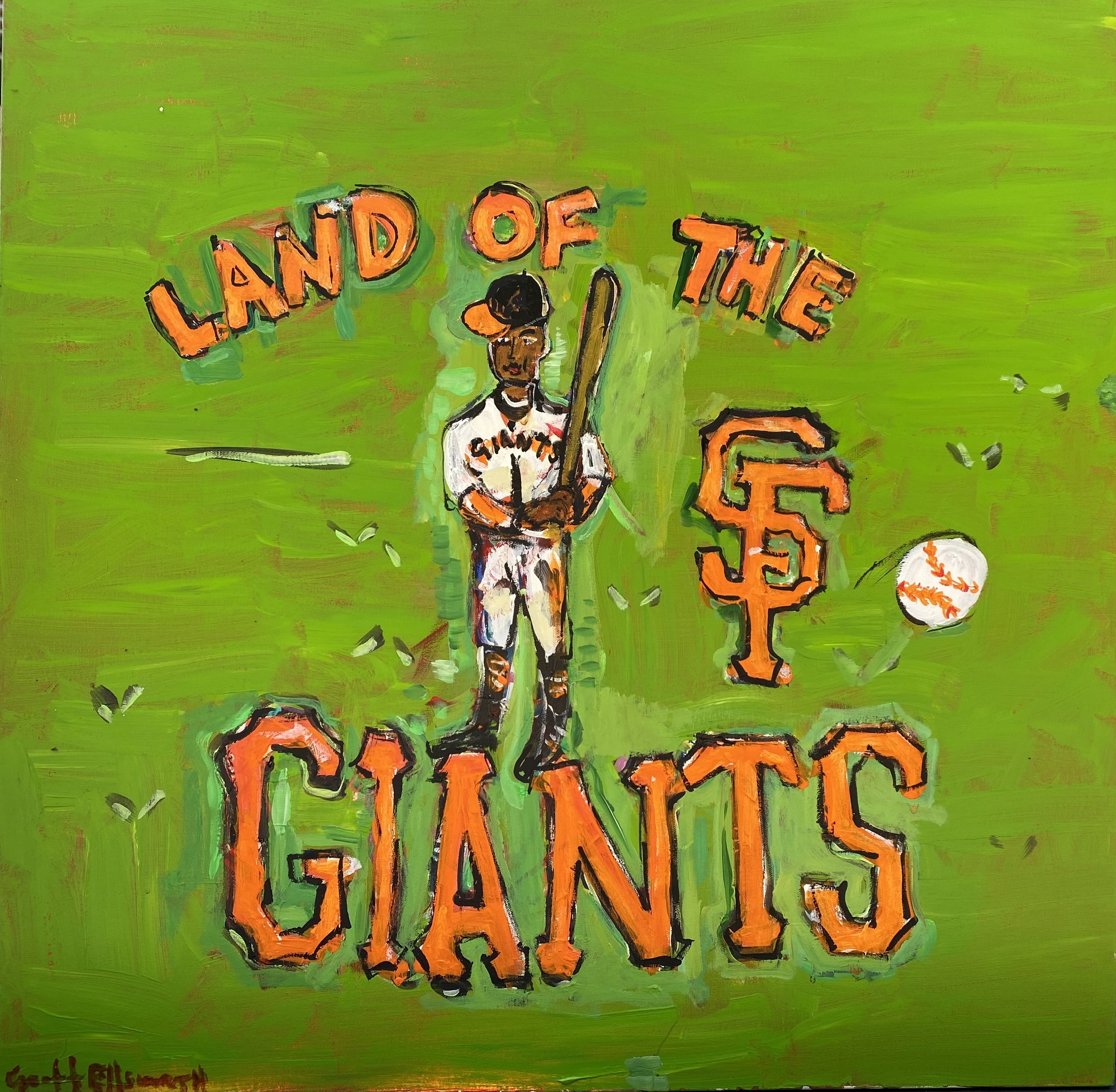 Land of the Giants: 30 tall x 30 wide - ​$450  + tax & shipping