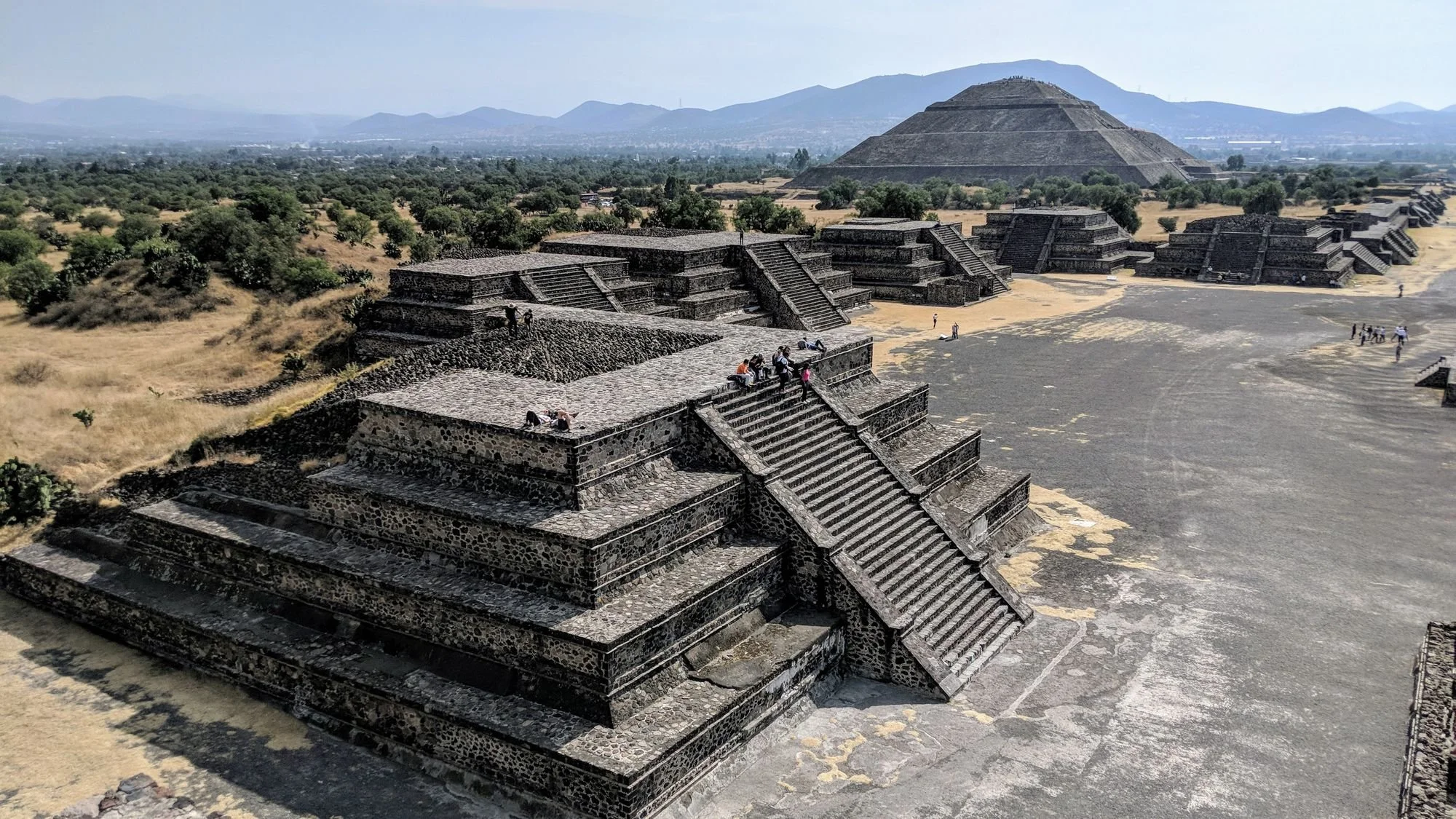 part of ruins of Tenochtitlan