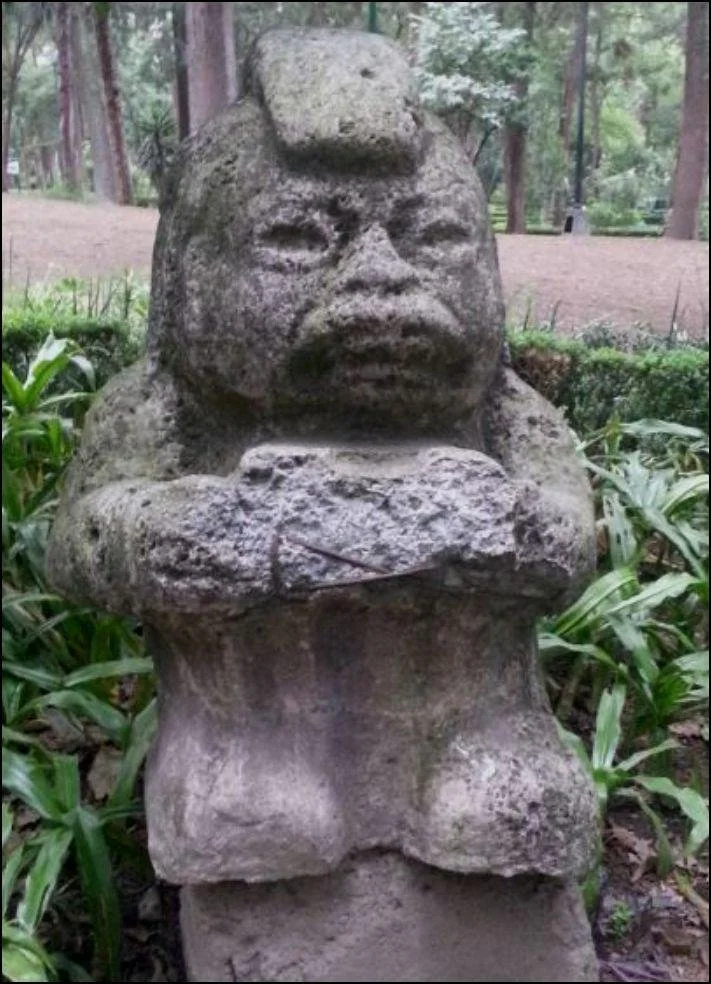 Chaneque Statue