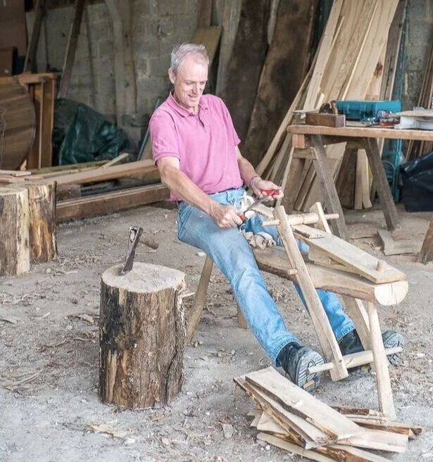 John Coupe in his workshop. Image by: David Hodgkinson